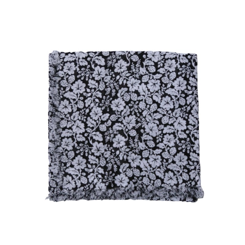 7770 WILD BERRY GAUZE SHAWL | THE DEARGROUND