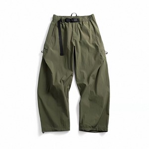 Buckle strap balloon cargo pants 1411