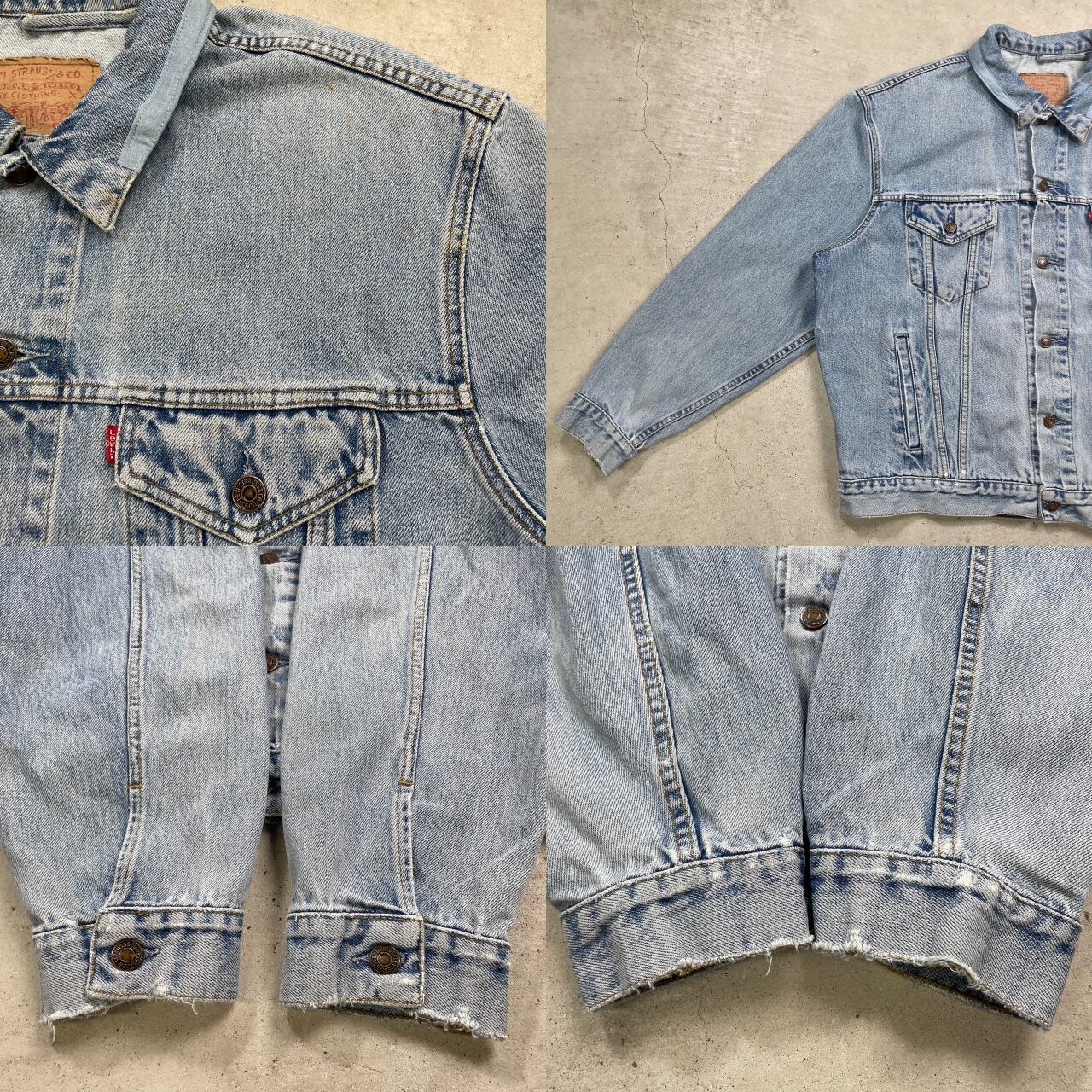 90年代 Levi's リーバイス デニムジャケット メンズXL相当 古着