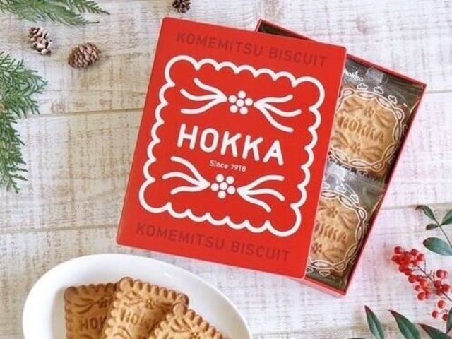 hokka　|　米蜜ビスケット ギフト缶 12枚入り
