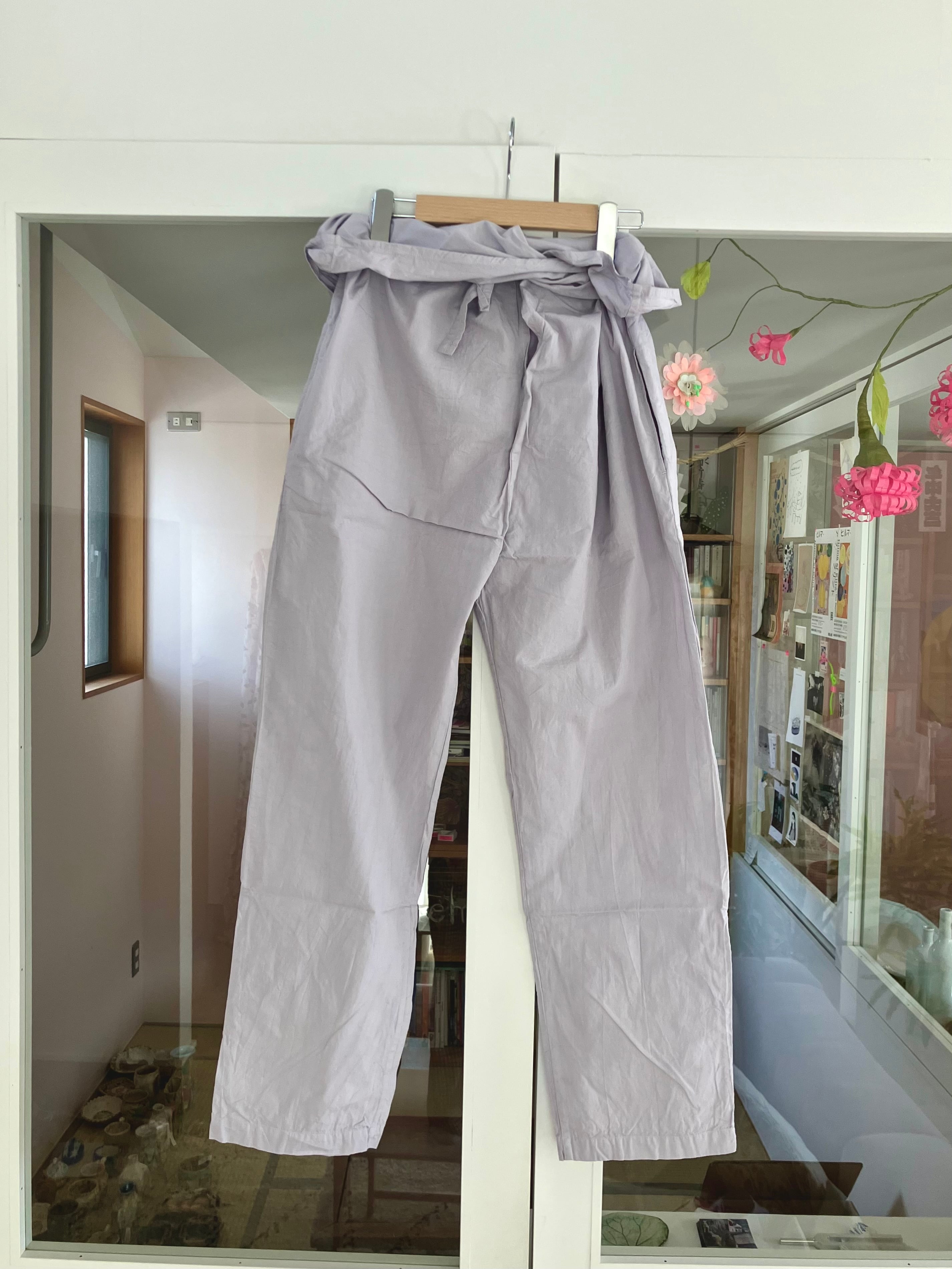 COSMIC WONDER wrapped pants | September Poetry