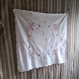 ヨーロッパ 刺繡クロス used [507073]