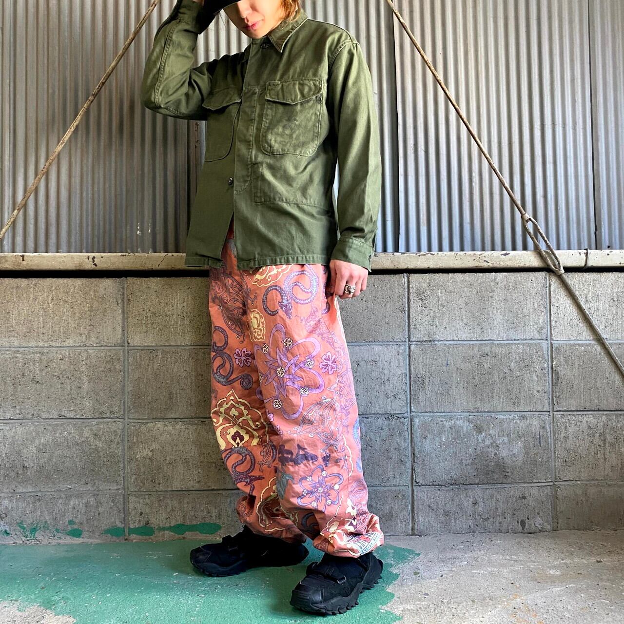 60s USMC ユーティリティシャツ p-58 USMC P-58 ユーティリティ シャツ 古着屋 hooperdoo ミリタリーシャツ