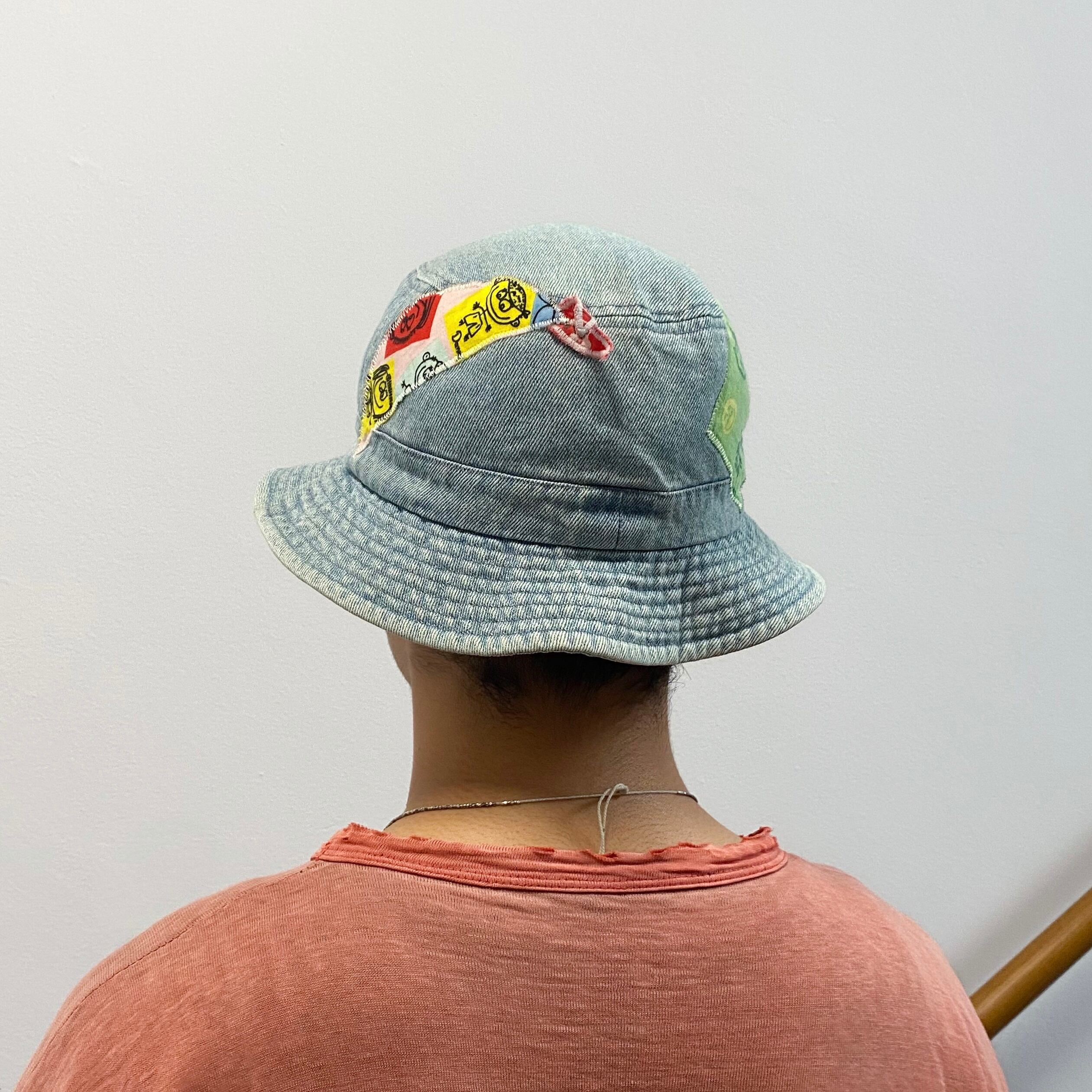 90's USA製 Danny first Patchwork Denim Hat / ダニーファースト