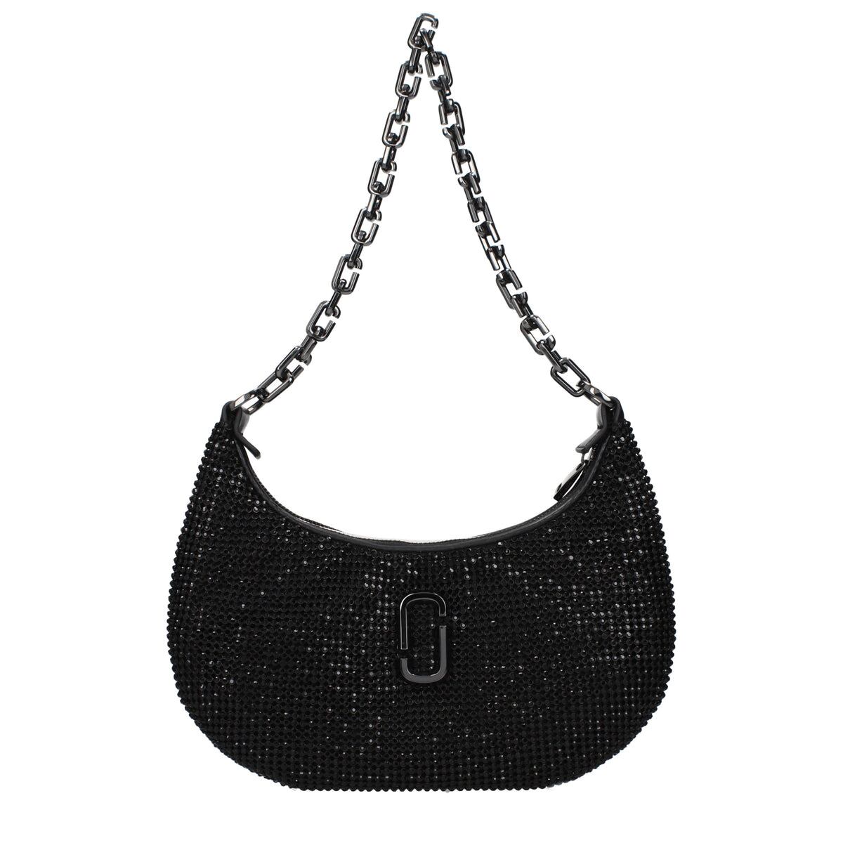 【新品】MARC JACOBS マークジェイコブス レディース ショルダーバッグ ラインストーン ブラック 2R3HSH056H01001