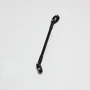 【特価処分】ハリケーン(HURRICANE) ハンドルブレース φ7/8インチハンドル用 スリムタイプ Lサイズ 325mm オールブラック HB0693B