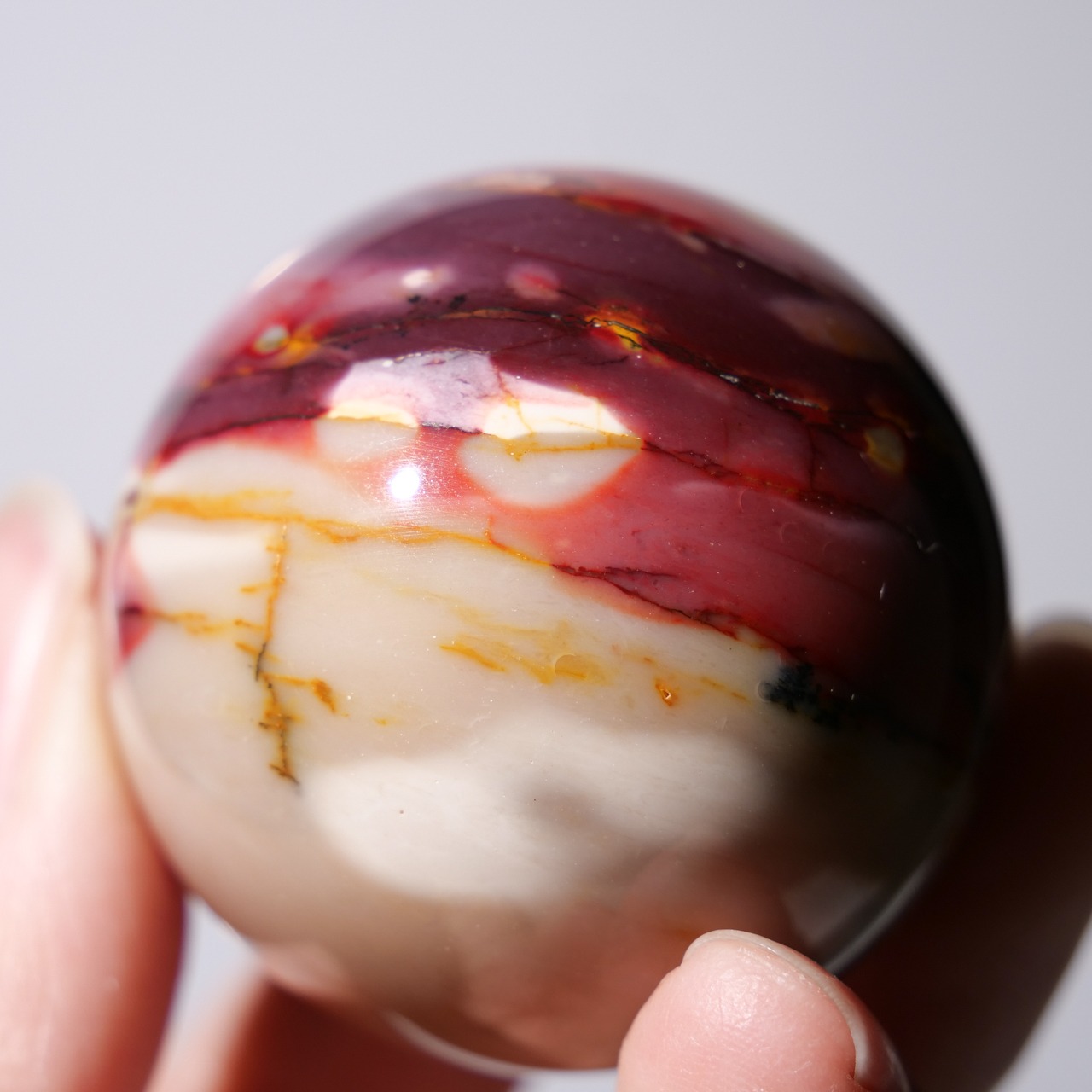 ムーアカイト（ムーカイト・モッカナイト）【φ4.1cm】/ スフィア