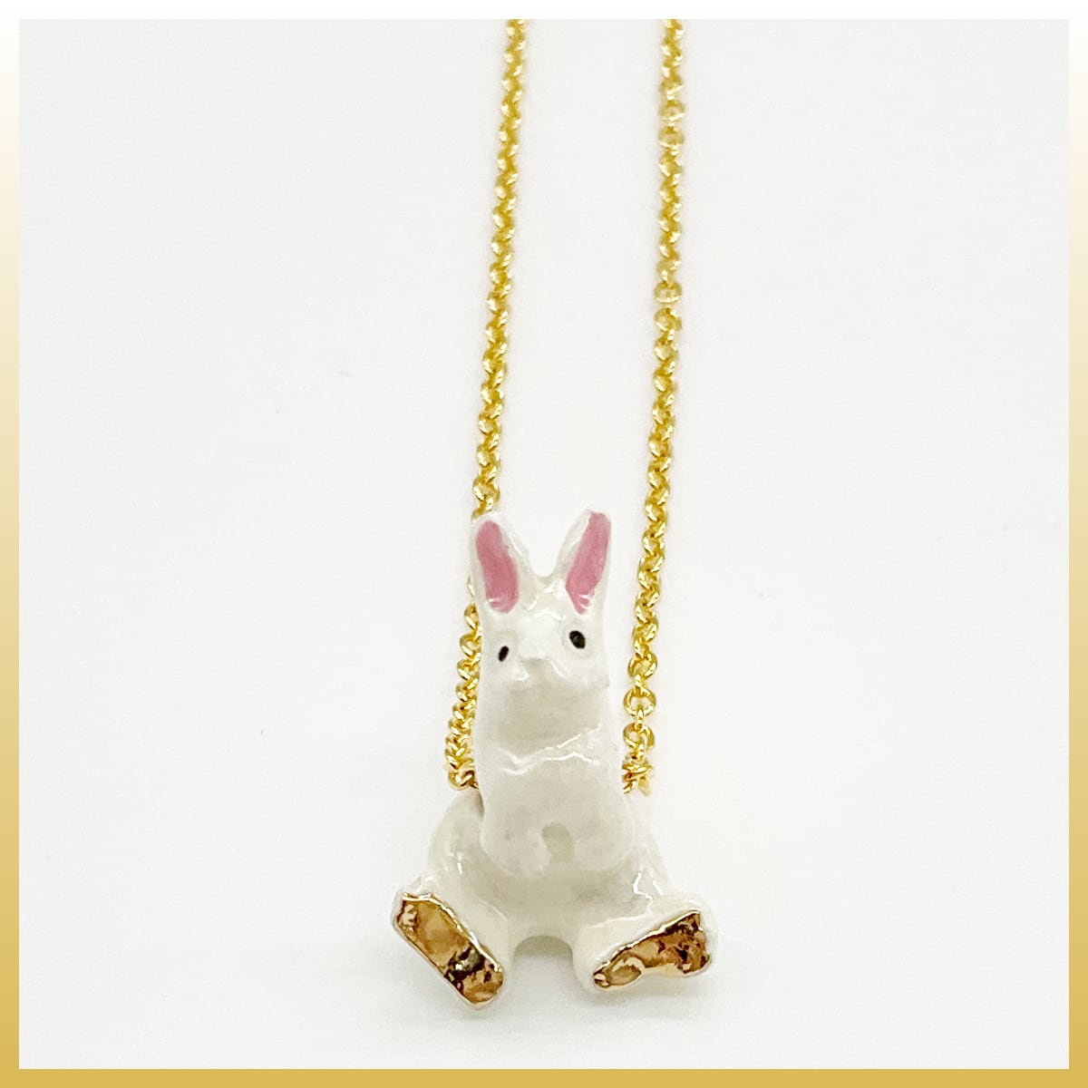 Ｋ18 うさぎモチーフペンダントトップ K18 うさぎモチーフペンダントトップ