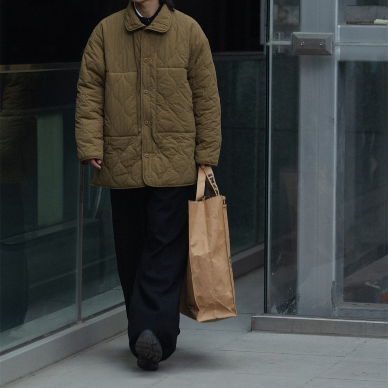 ベーシックキルティングジャケット　977