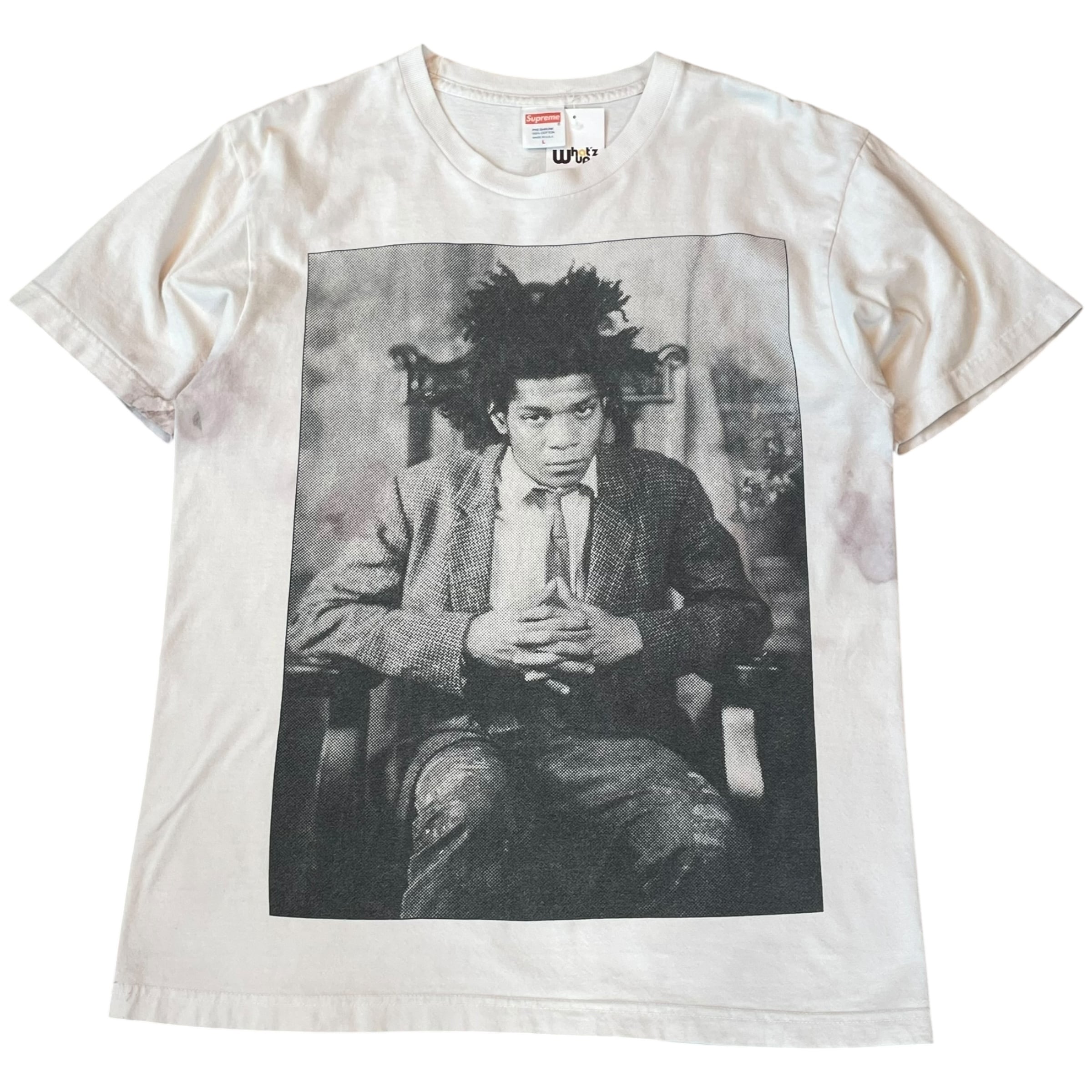 2013s SUPREME "Basquiat" photo T-shirt
