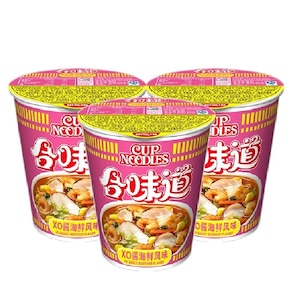 カップヌードル XO醤シーフード味(XO醤海鮮味) 3個セット ラーメン