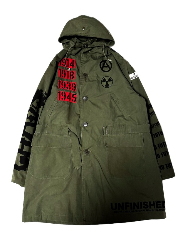 UNFINISHEDミリタリーコート25021