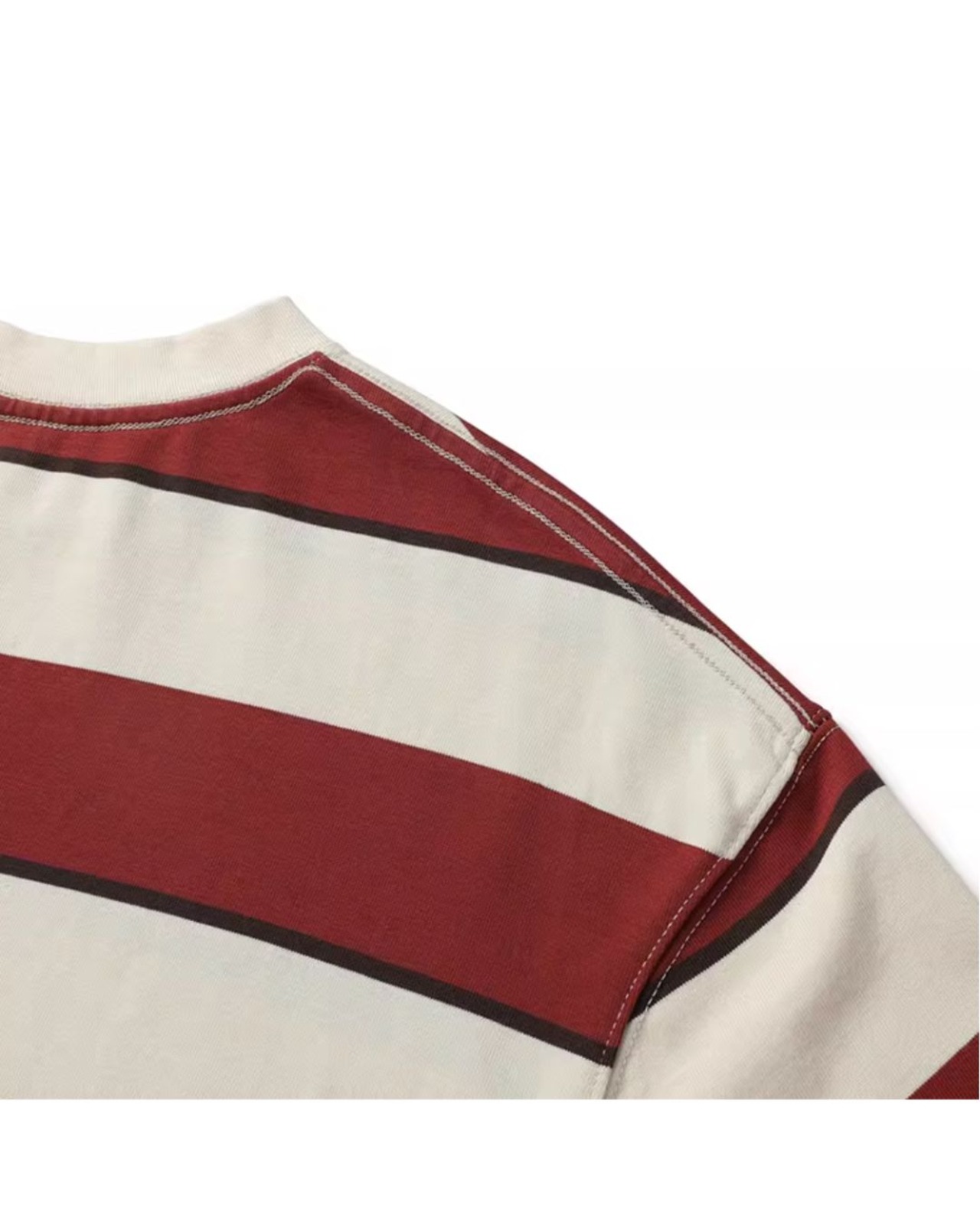 ドロップショルダーボーダーTシャツ S0359