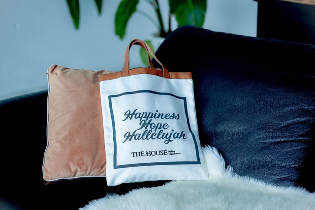 Happiness Hope Hallelujah シンプルトート