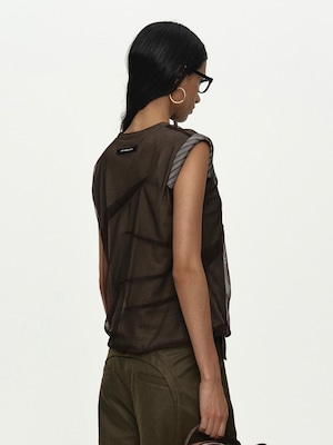 【26SS】ADSB Andersson Bell アンダーソンベル / LAYERED MESH TOPS
