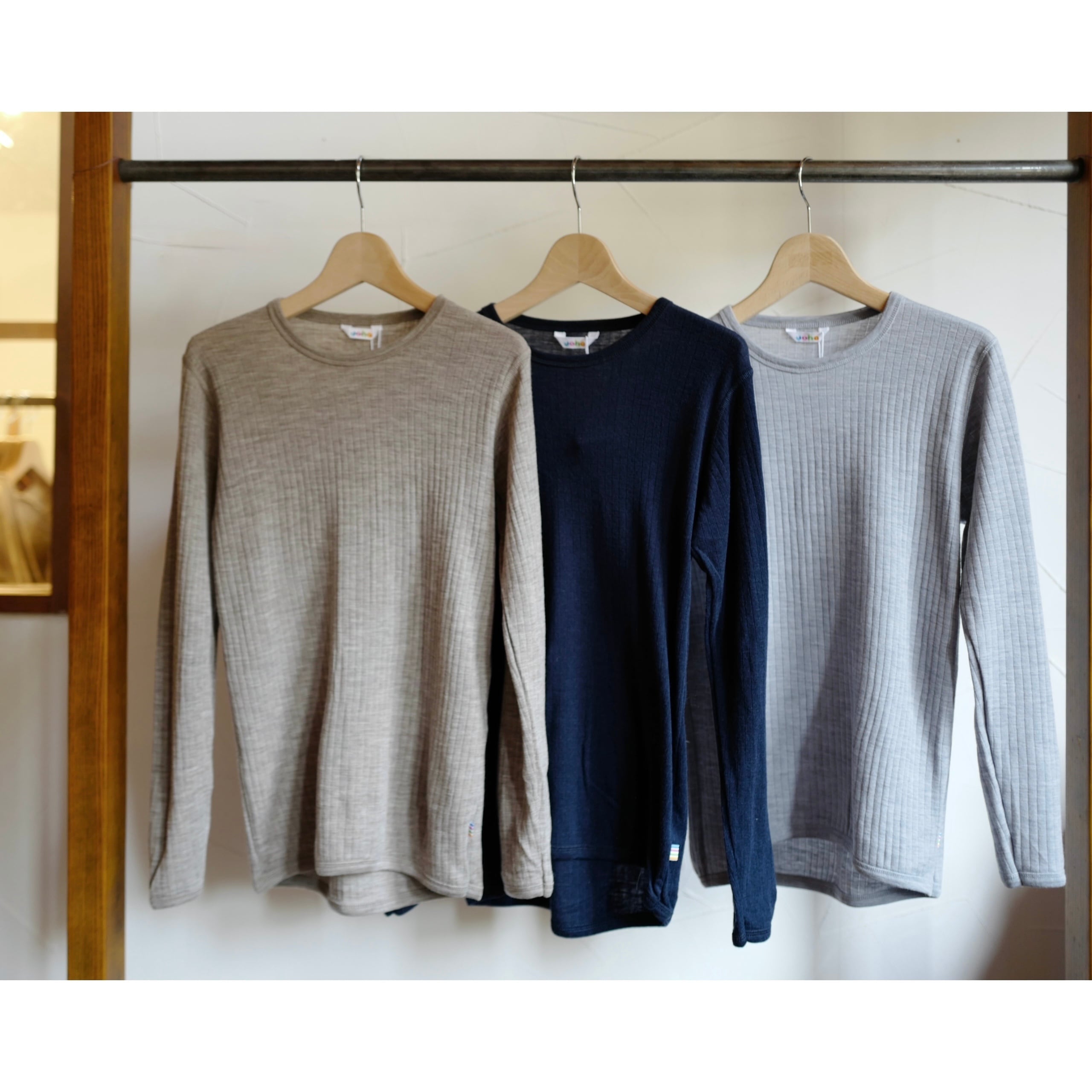 JOHA │メリノウールロングスリーブ KID 150（3colors） | robin ASO