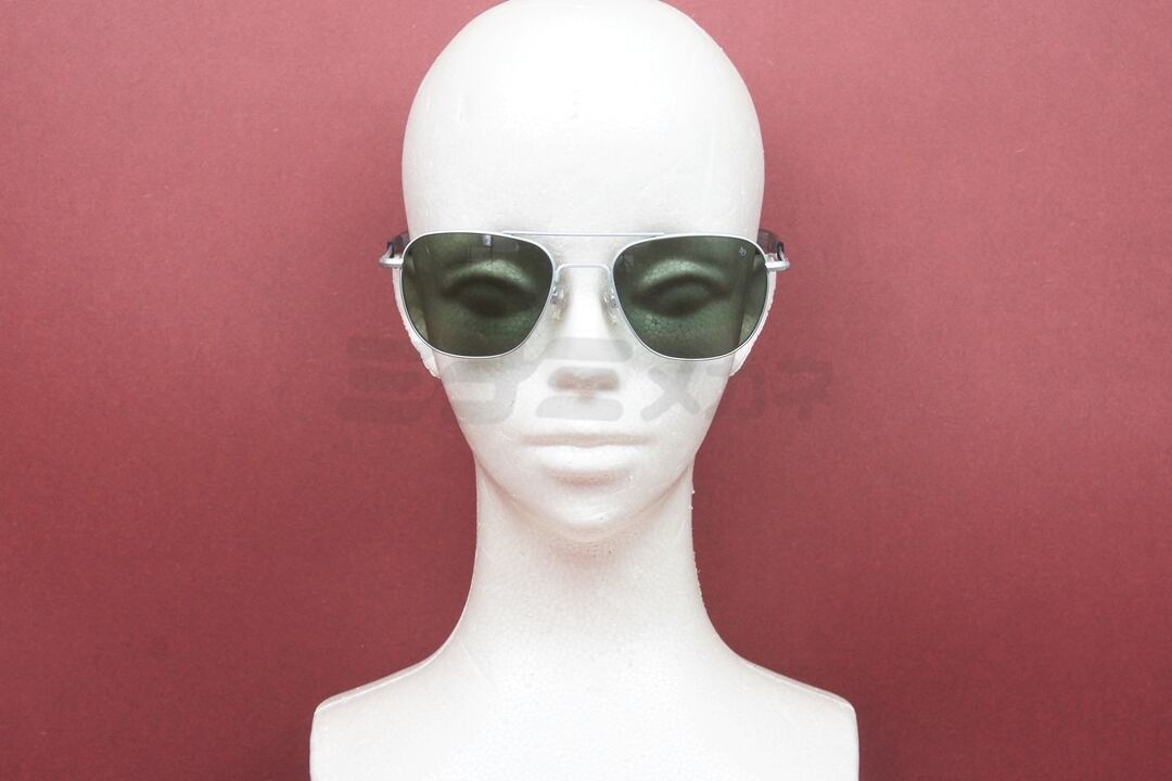 American Optical サングラス Original Pilot COL.MATTE SILVER 52