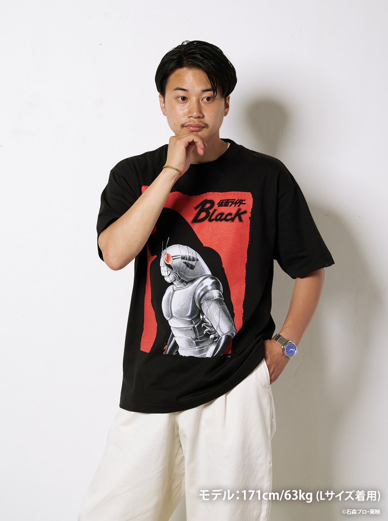 【EXCLUSIVE LINE】「仮面ライダーBlack」T-Shirt
