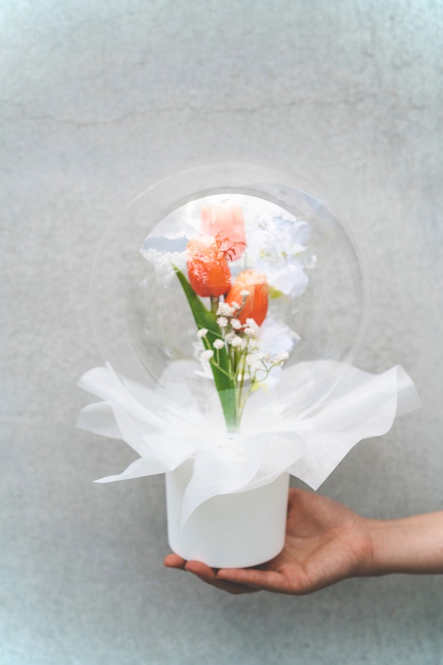 Bubble bouquet box M001