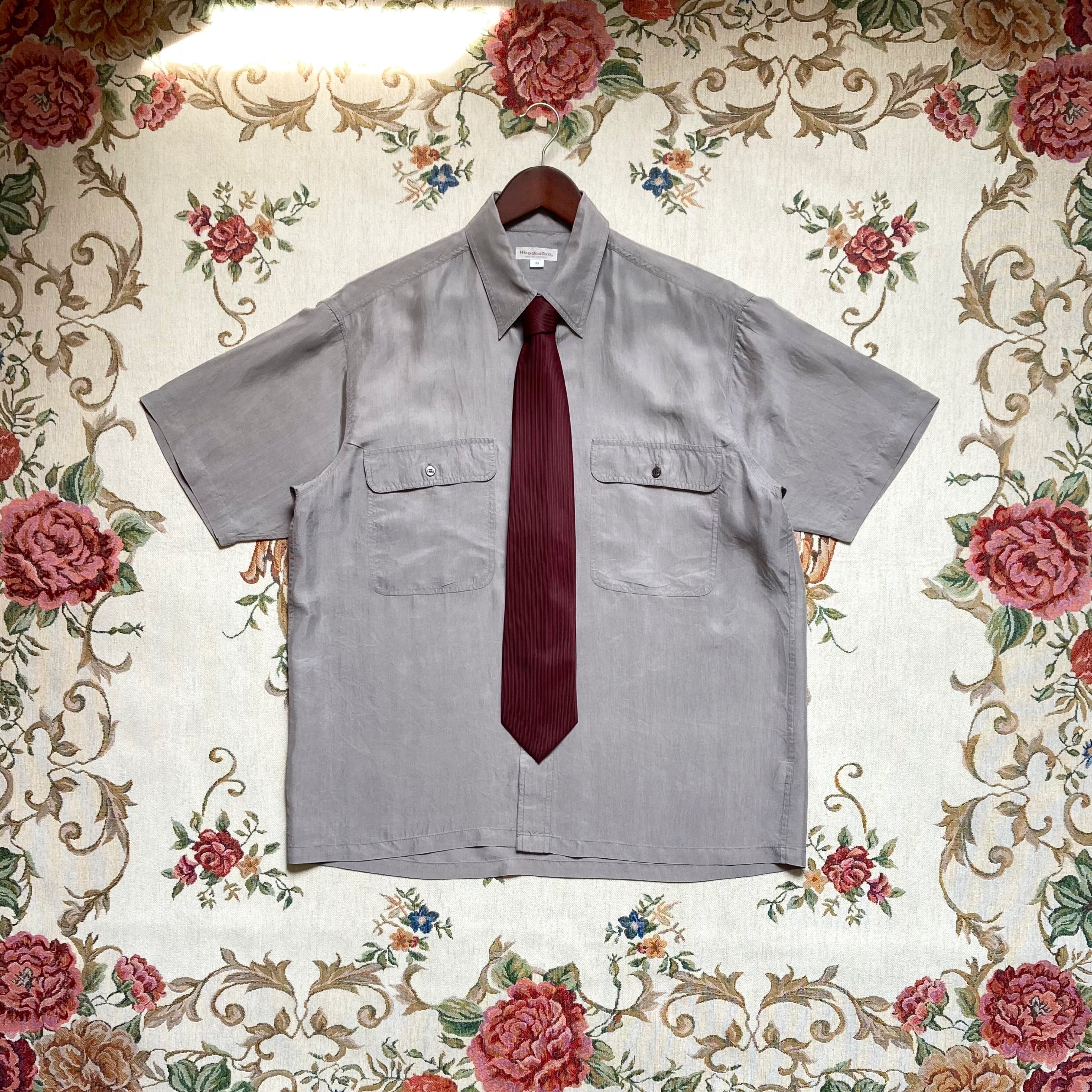 silk shirt & necktie【set】