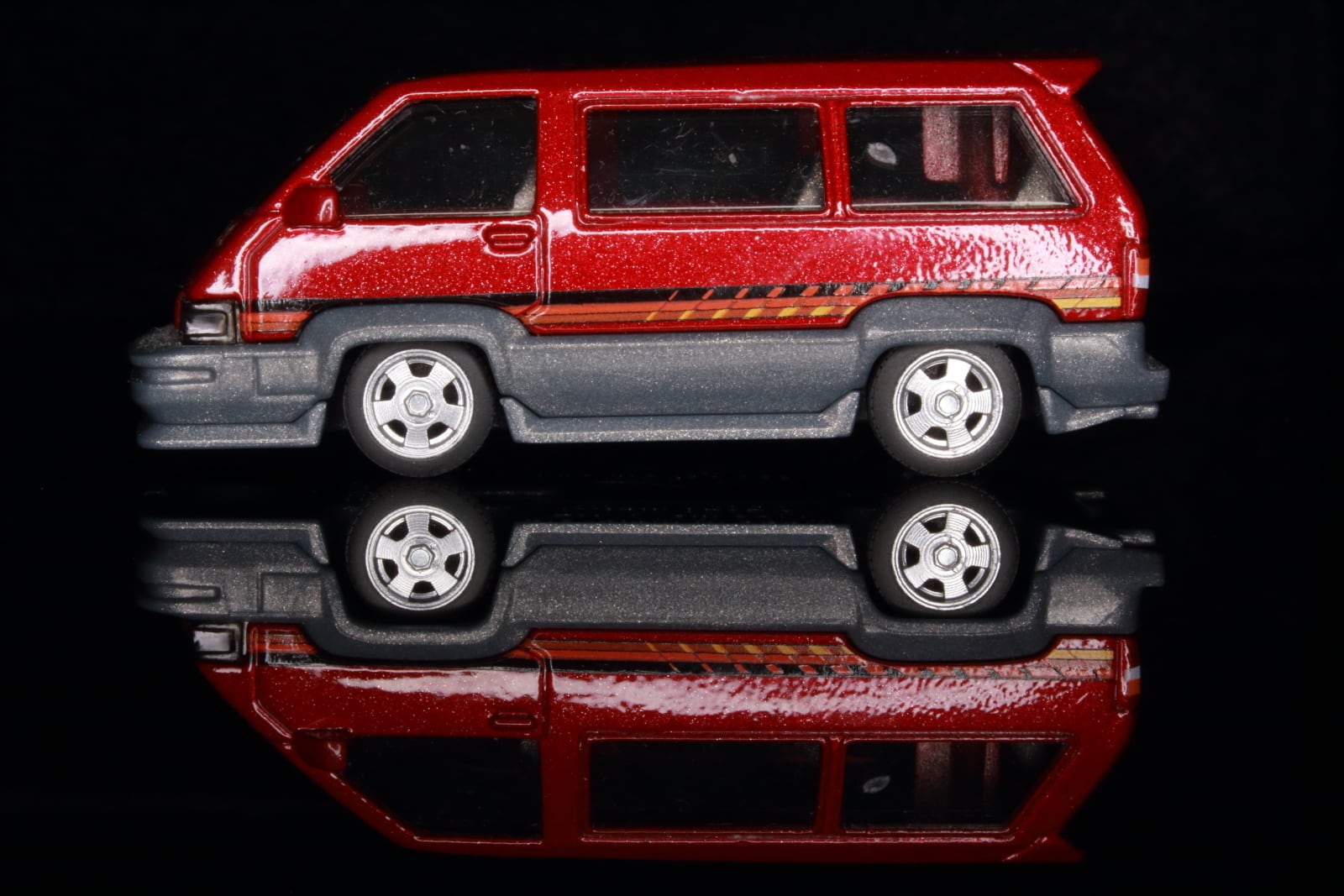 てぃ　改造トミカ　4台 7mm エリート フローレンスター タイプ 3Dプリント ホイール 1/64 未