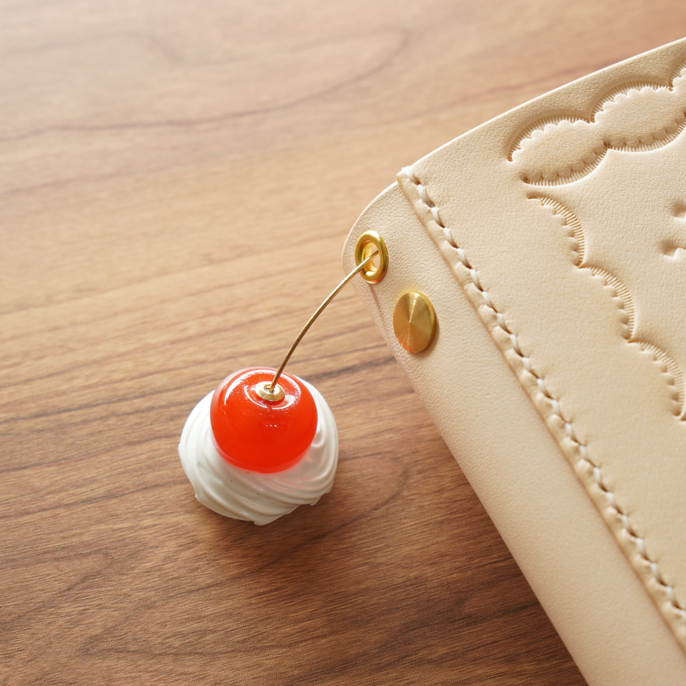 生焼けアップルパイ×M5スクエア ヌメ革システム手帳カバー(マイクロ5