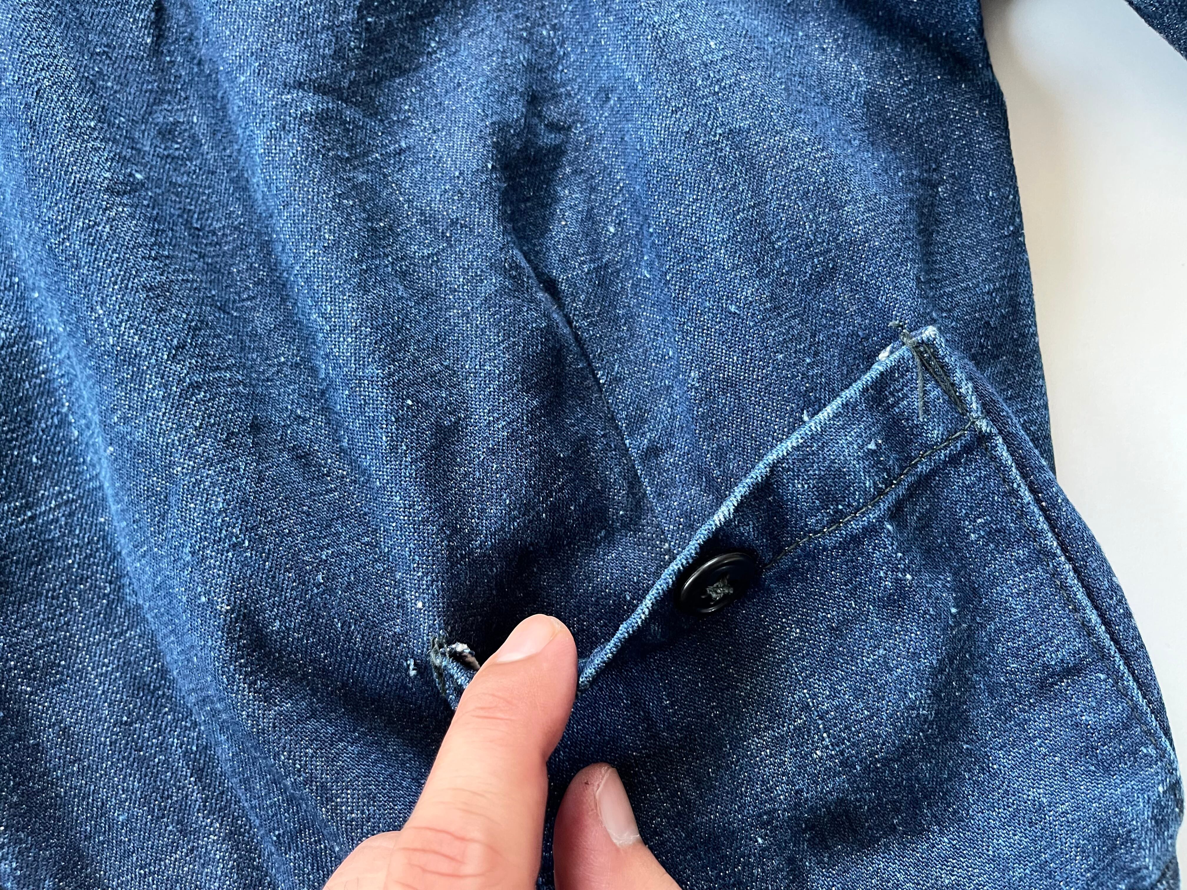 1940s 】リーバイス ロングホーン デニムジャケット コの字TALON