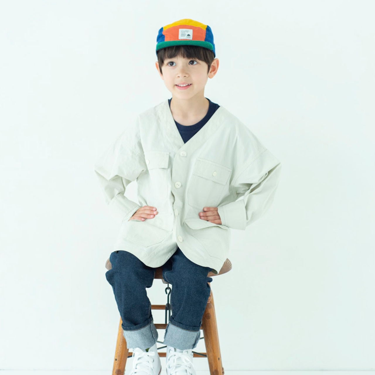 ジェットキャップ【マルチグリーン】52cm 全13色 推奨年齢3歳〜7歳