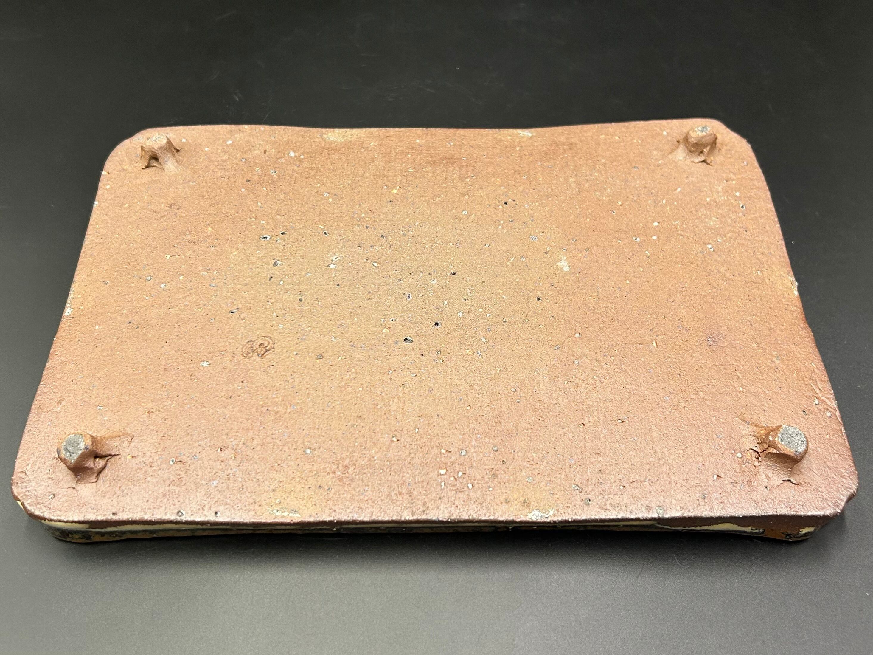朝鮮唐津長方陶板 / Chosen-karatsu rectangular dish | 土平窯 藤ノ木