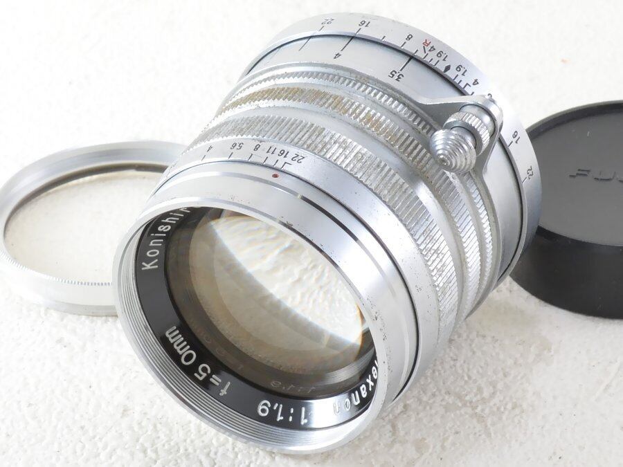 【超美品】HEXANON KONISHIROKU 50mm F1.9 Lマウント