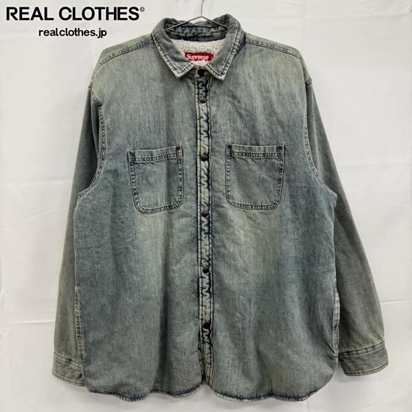 Supreme/シュプリーム【24AW】Faux Shearling Lined Work Shirt