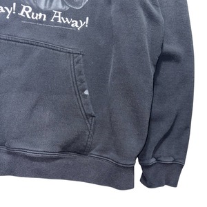 vintage 2005’s KILLER RABBIT movie print sweat parka