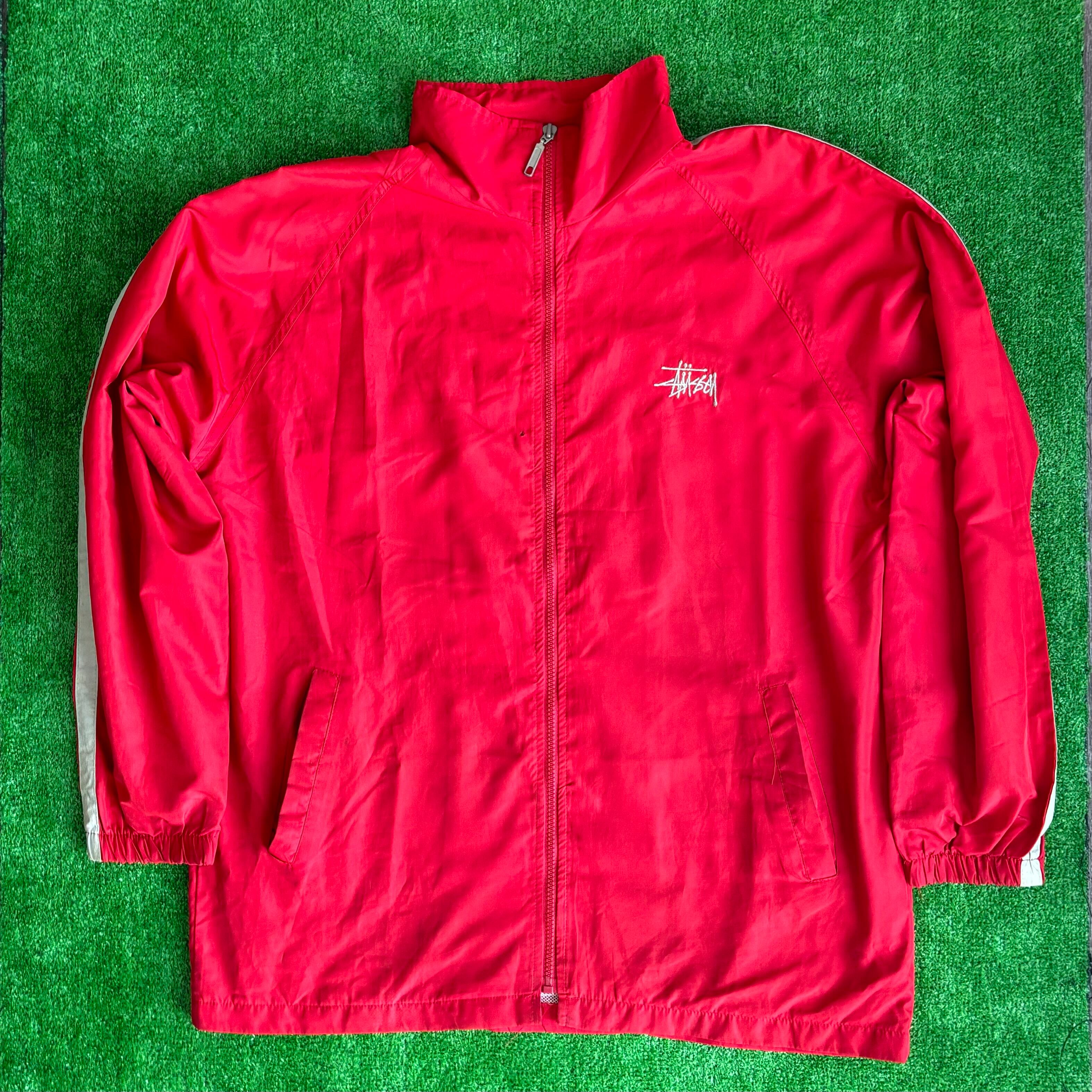 ジャケット・アウター Old Stussy 90s nylon jacket Old Stussy 90s Logo Nylon Jacket