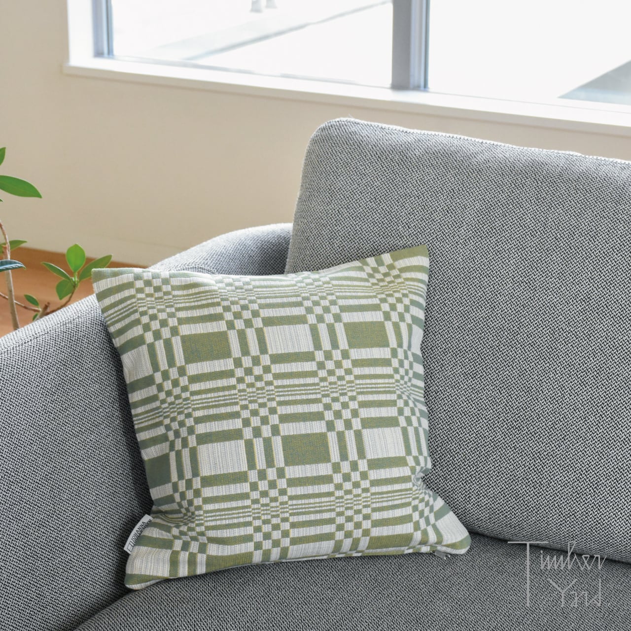 Zipped Cushion Cover Doris / 40×40cm / ドリス / ファスナー付き