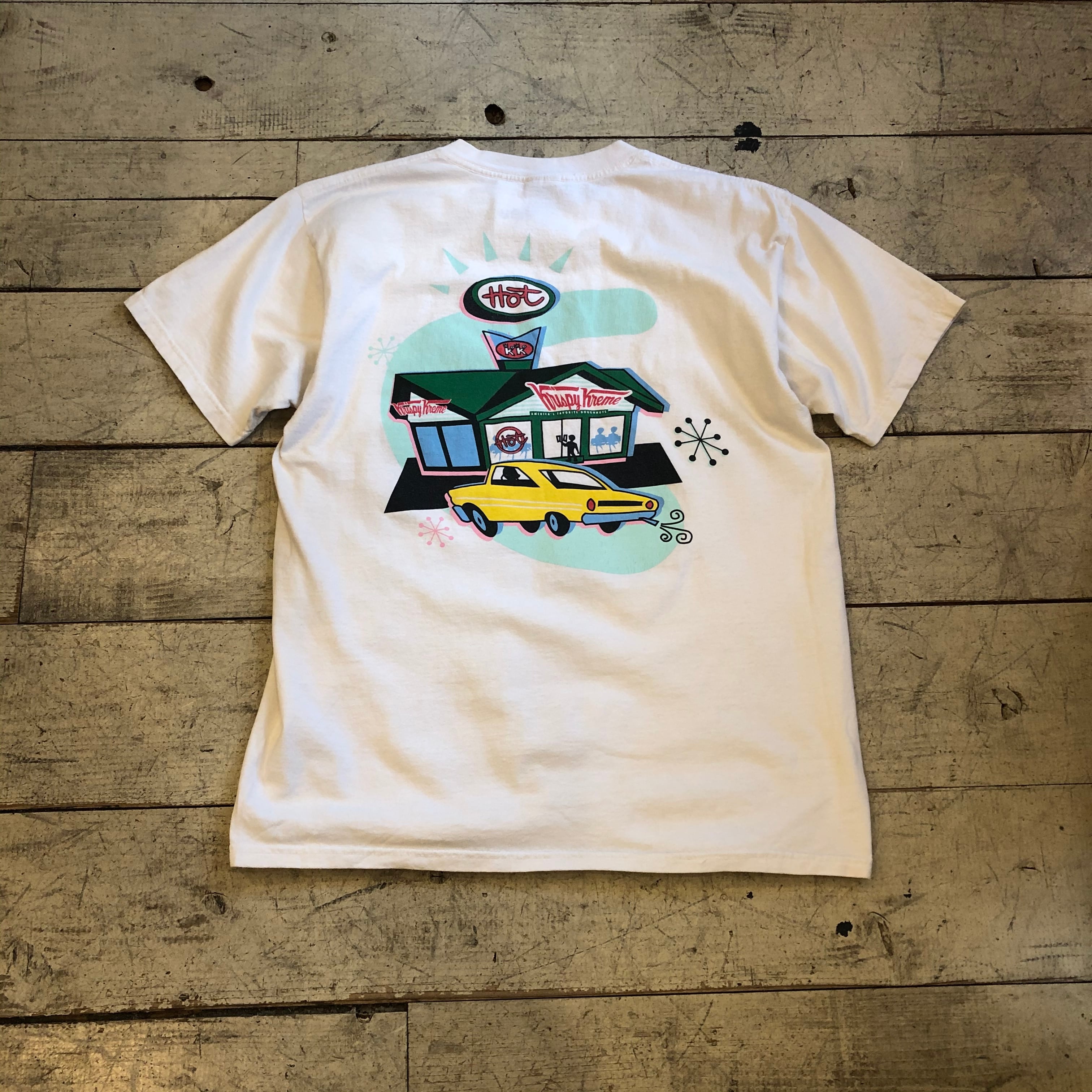 90s〜 Krispy Kreme donut T-shirt | What’z up powered by BASE