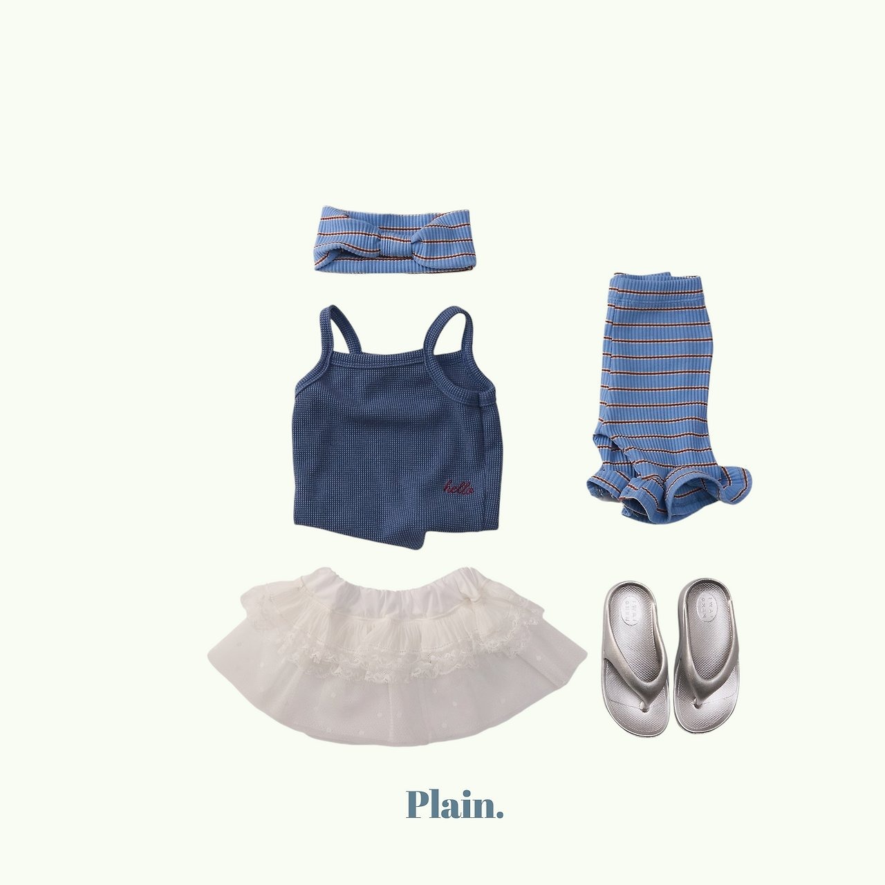 [Plain] Layered Skirt / [플레인] 레이어드샤스커트