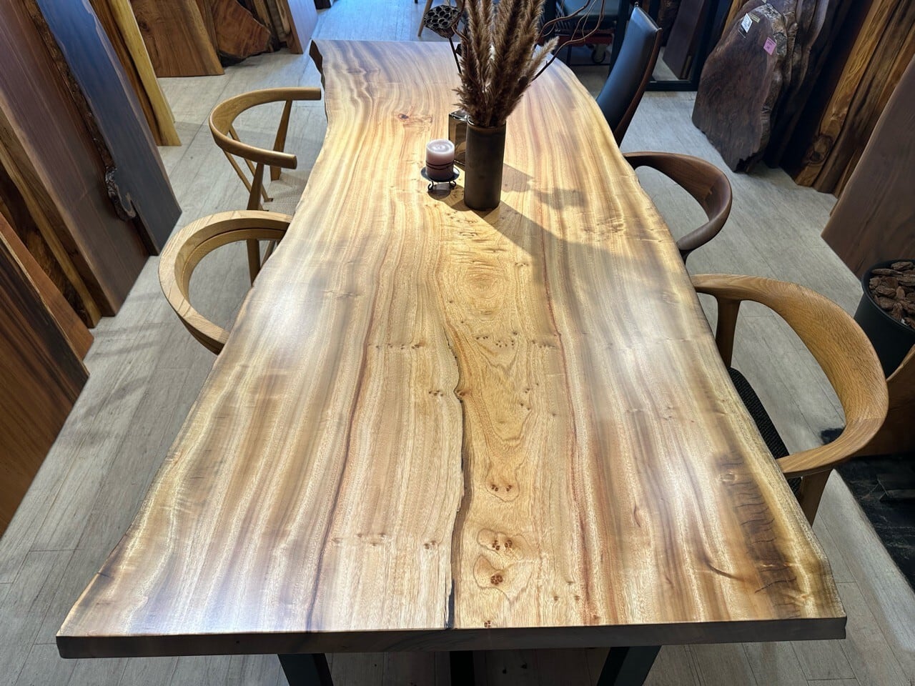 楠（クス）_2320×870-850-950×60_浅草本店_テーブル天板/一枚板 242339