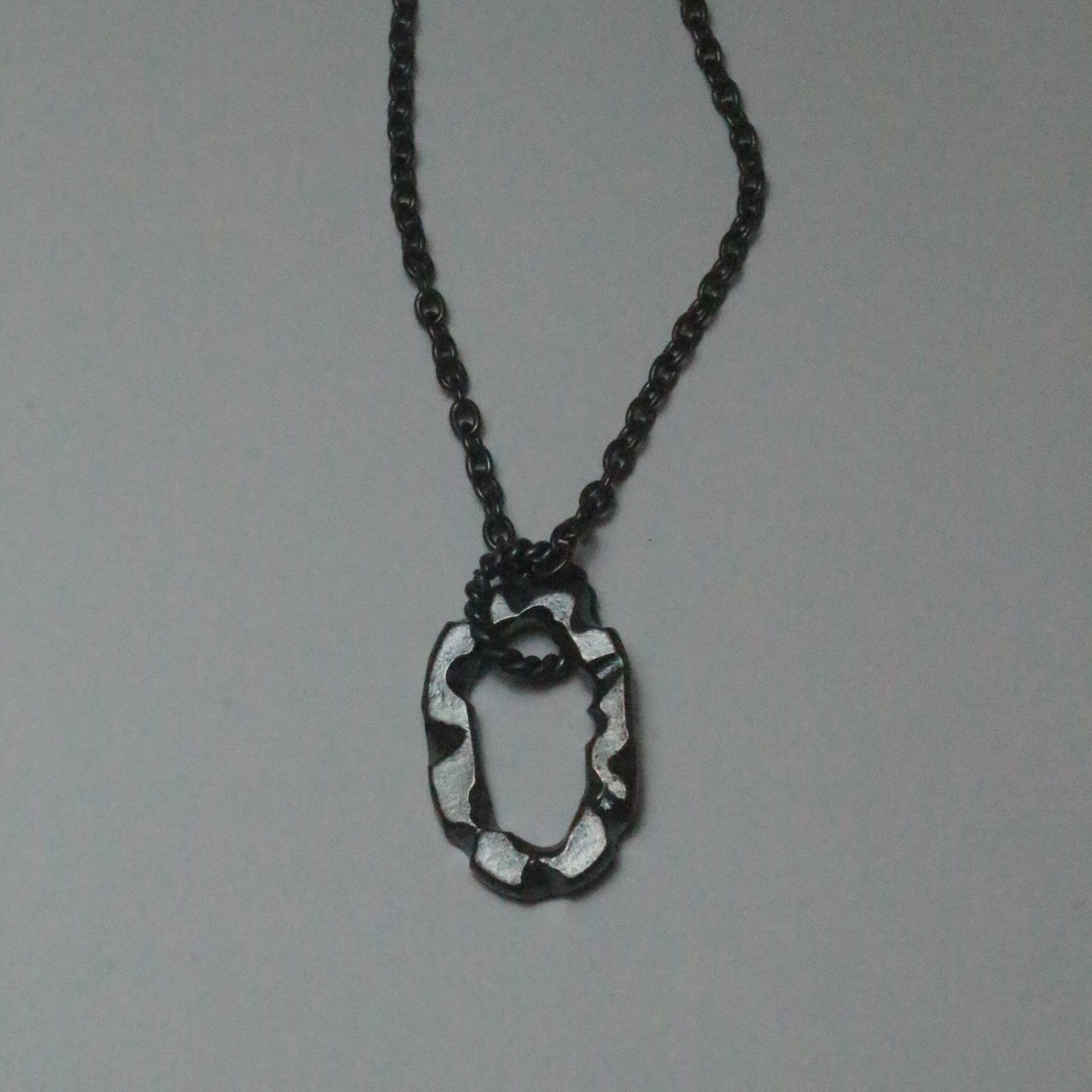 circle M top necklace (silver925)