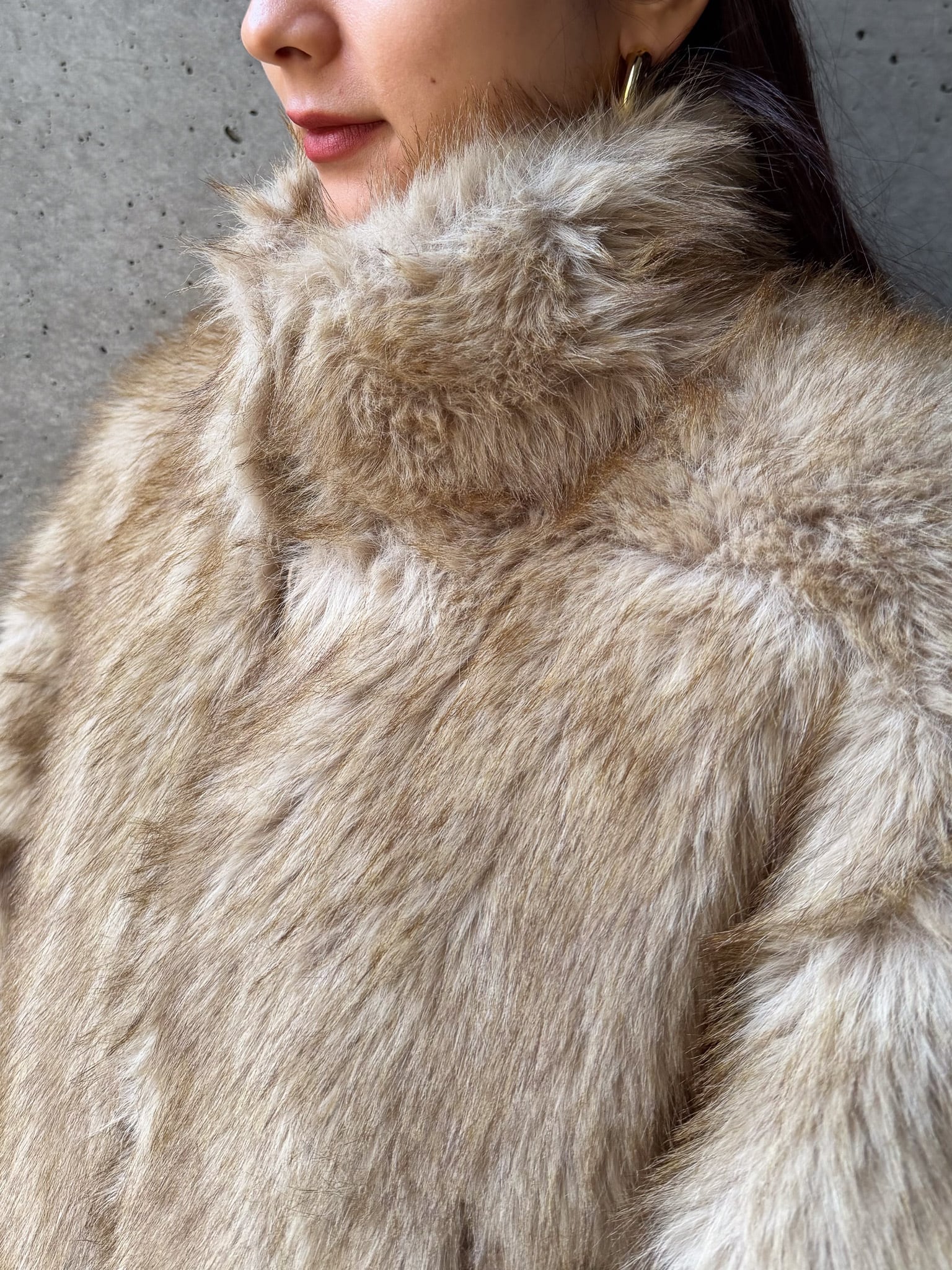 新色追加／FAUX FUR SHORT JK（ﾌｪｲｸﾌｧｰｼｮｰﾄｼﾞｬｹｯﾄ）【7543087】 | CIEL'AIR