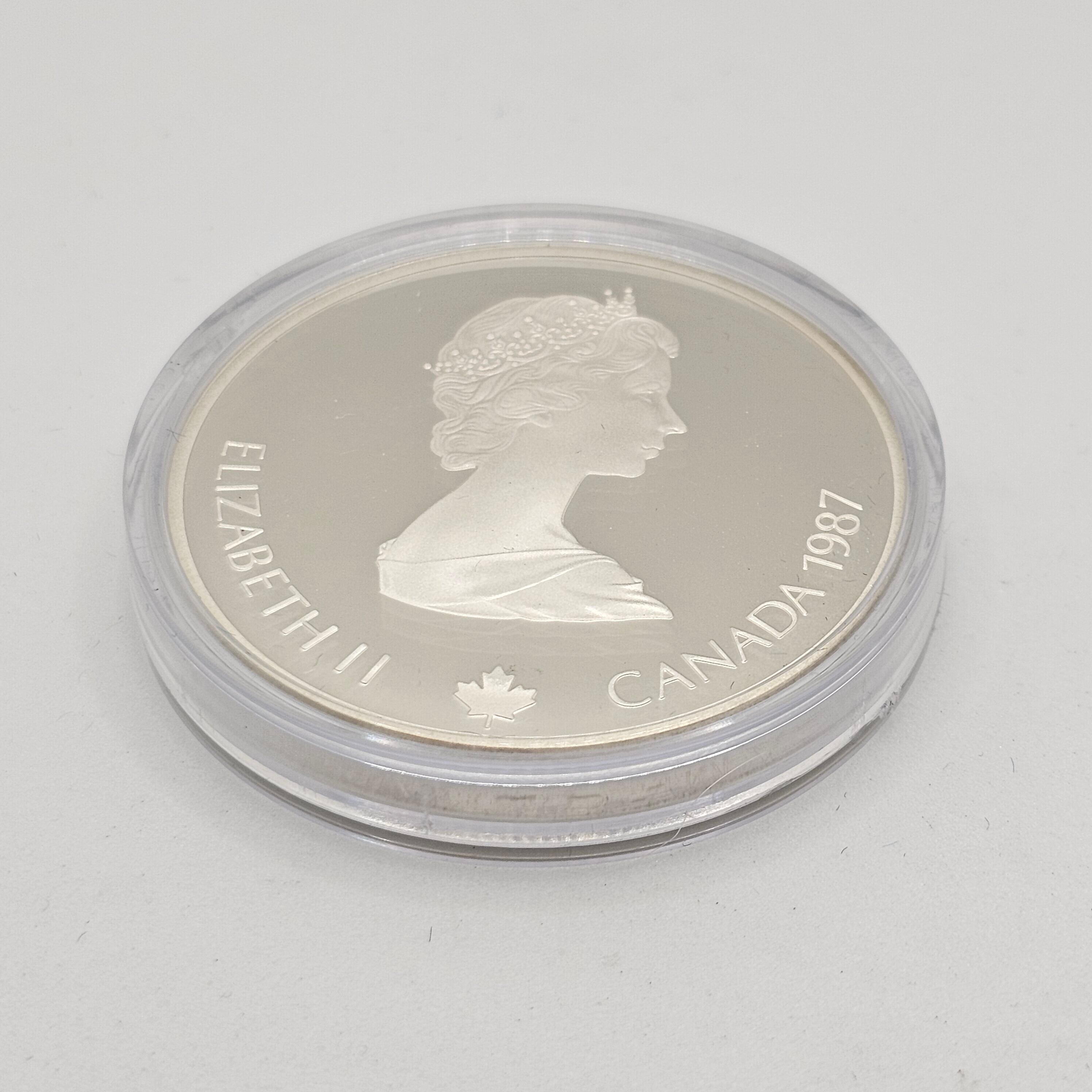 希少】カナダ カルガリーオリンピック記念コイン 20ドル銀貨 希少】カナダ カルガリーオリンピック記念コイン 20ドル銀貨