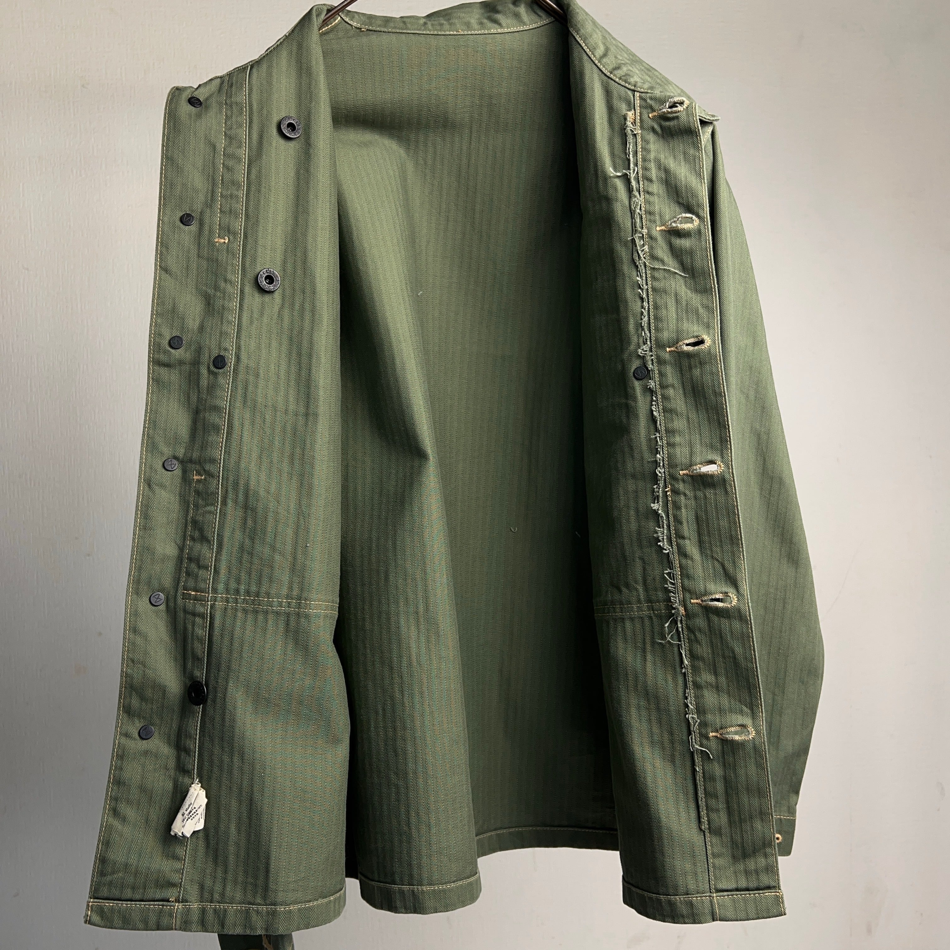 USMC P-44 TYPE REPLICA MILITARY JACKET ヘリンボーンツイル