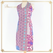 フラメンコ 衣装 ワンピース ドレス エルモサ HERMOSA タイト 柄 模様 お洒落 ダンス パーティ 発表会 ピンク系 ブルー系 パープル系 フラメンコ衣装 おしゃれ ワンピース ドレス タイトスタイル エルモサ パターン カラフル ステージ衣装 ダンス衣装 レディース