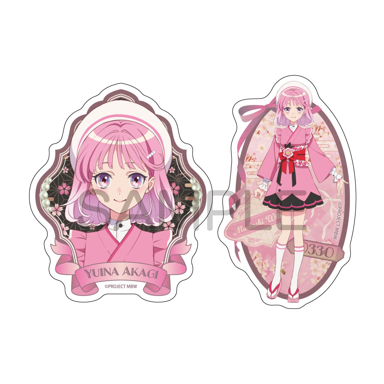 ☆期間限定値引☆　前橋ウィッチーズ　赤城ユイナ　タペストリー+アクスタ+カード 前橋ウィッチーズ ダイカットステッカー 赤城ユイナ | あるじゃん