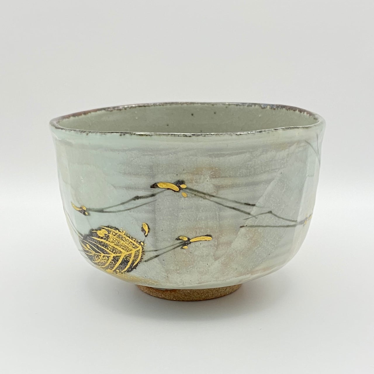 新品】茶碗 乾山写 吹寄 三徳窯 尚 共箱入 | 茶道具 錦玉堂