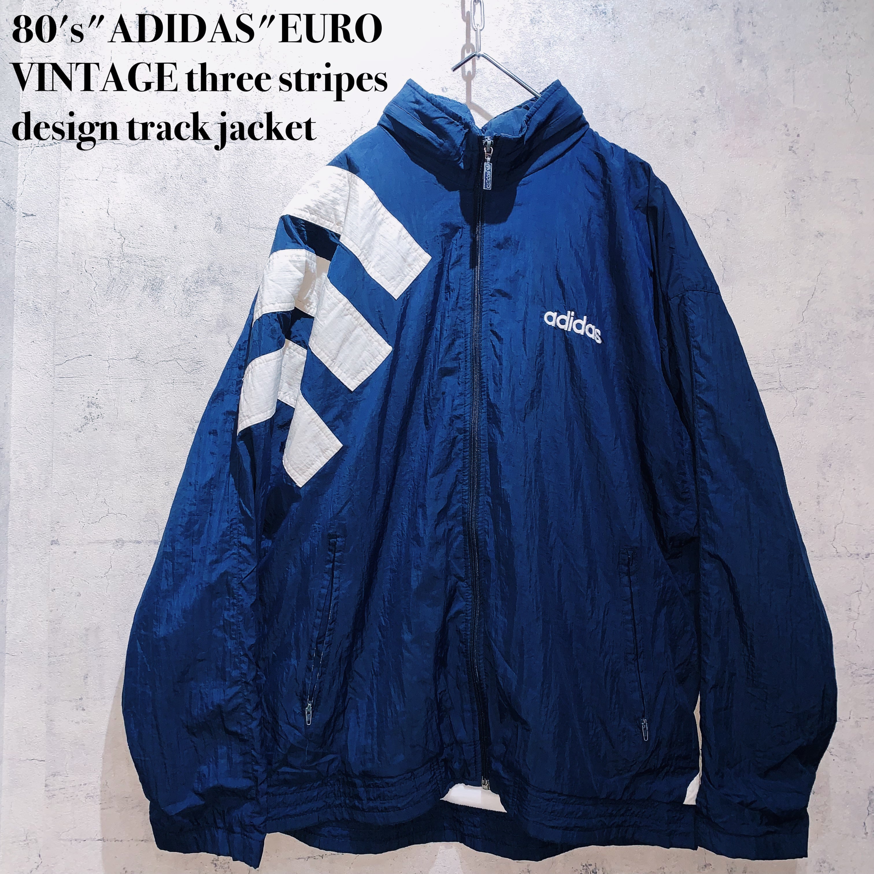 euro vintage track jacket 80s
