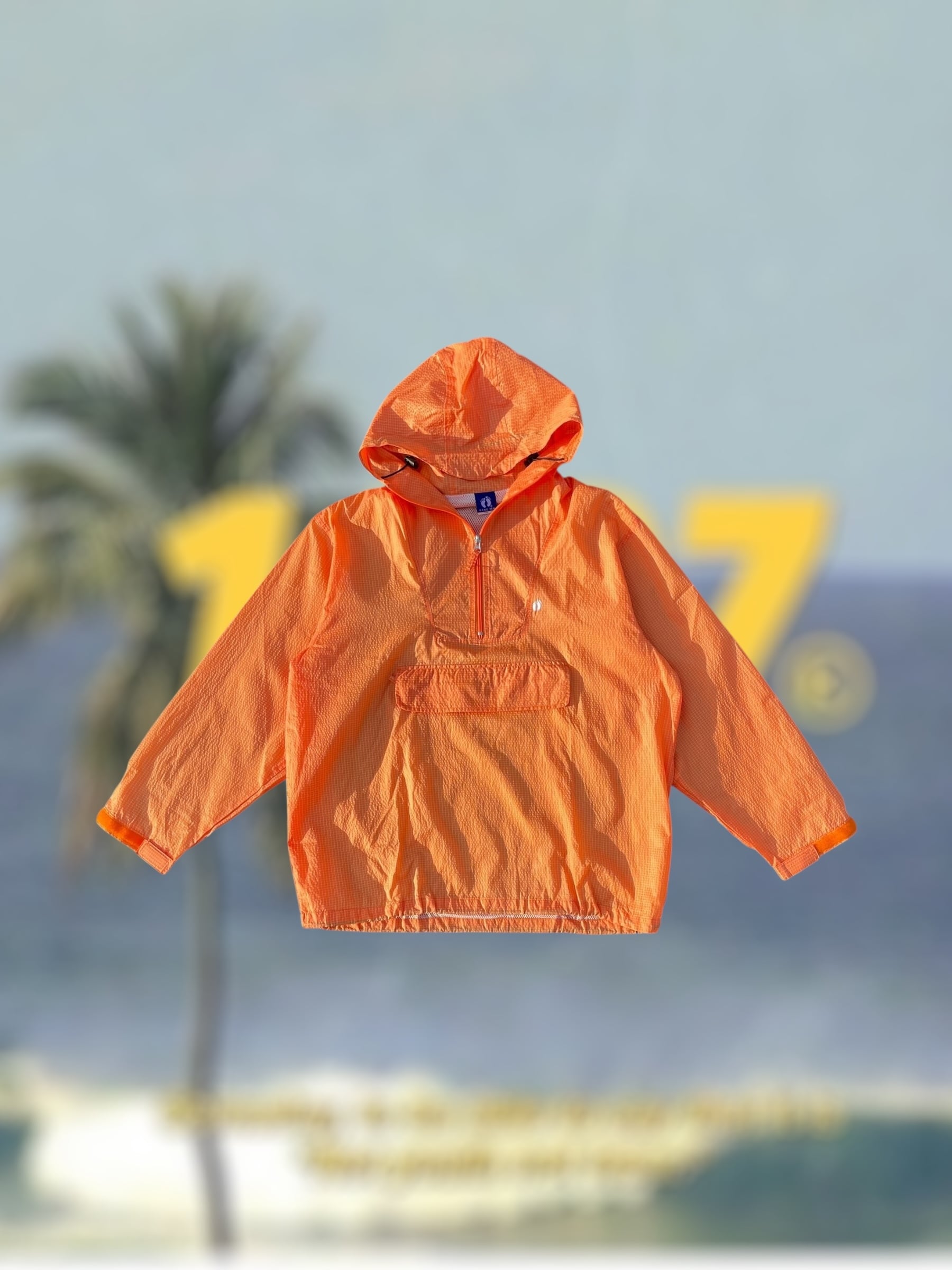 90s BILLABONG アノラックパーカー ハーフジップ ワインレッド 古着 