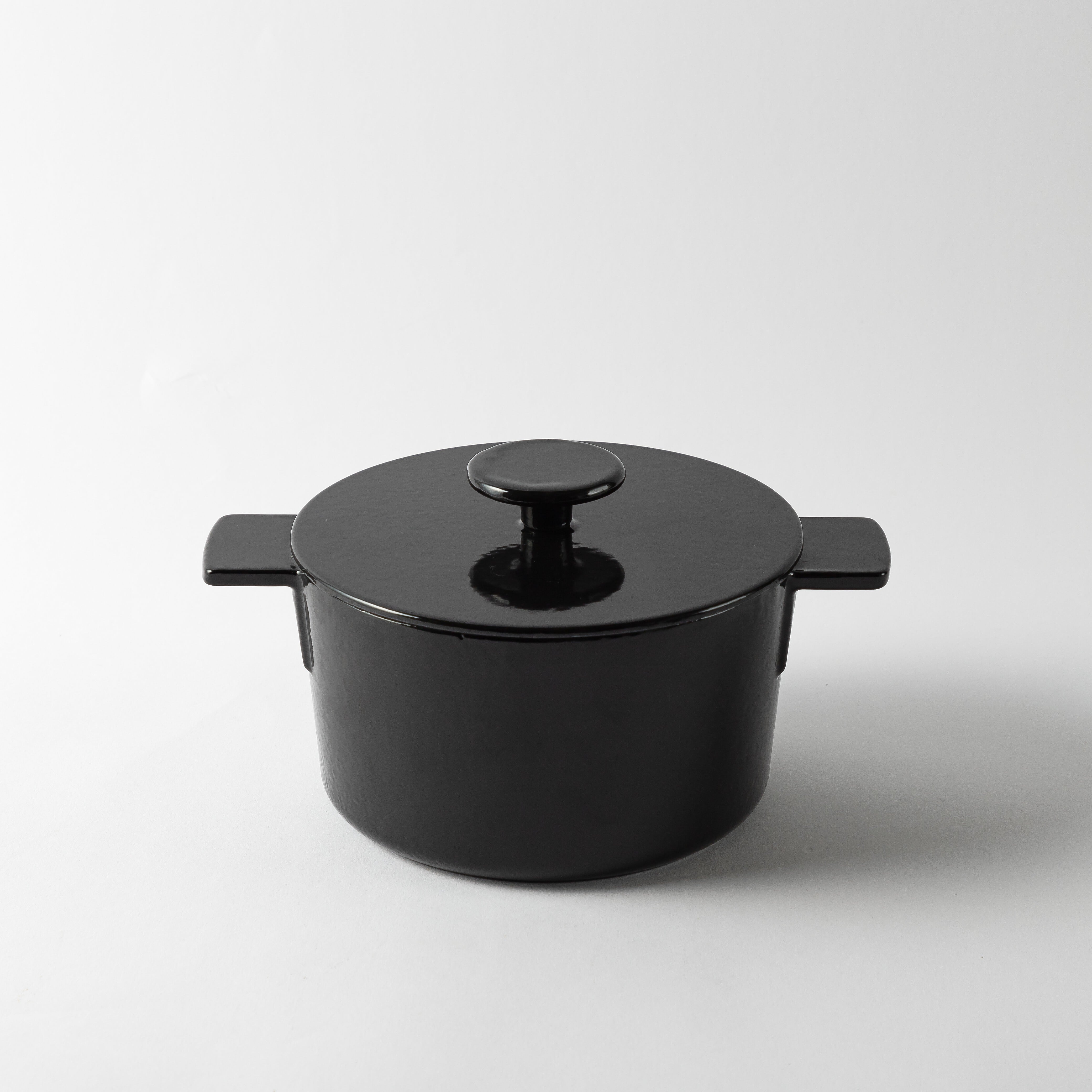 Primo 鋳物ホーロー鍋 16cm ブラック