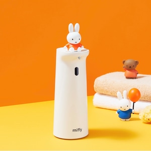 【韓国限定】miffy hand dispenser /  ミッフィー 自動 ハンドソープ ディスペンサー マスコット 手洗い 公式