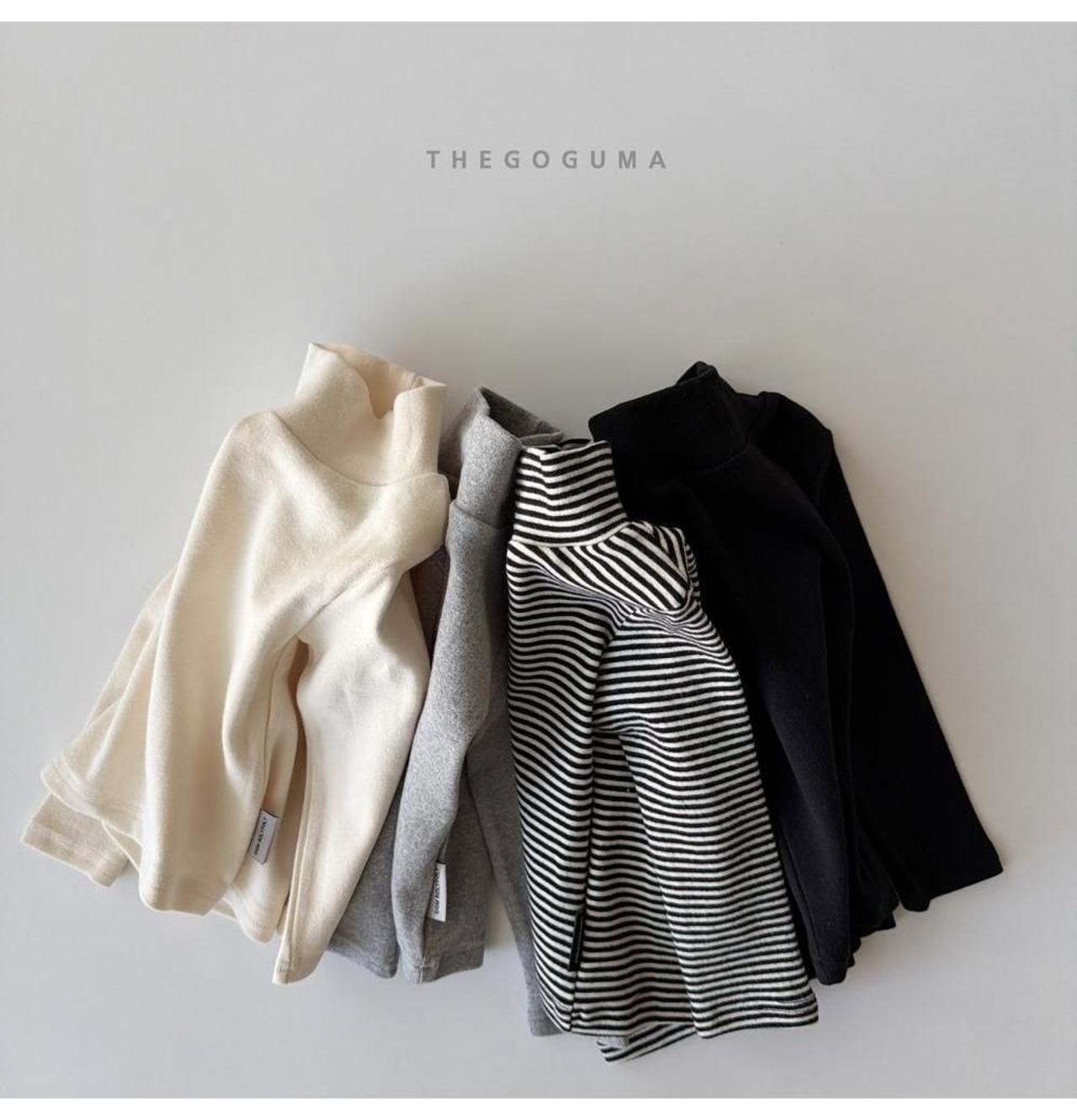 ザゴグマ / THE GOGUMA / ぽかぽか無地ハイネックT / 韓国子供服 / ジュニア / 26winter〖取寄〗*JS~JL*