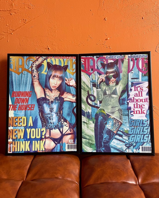 TATTOO MAGAZINE POSTERS【VOL.1&VOL.2】